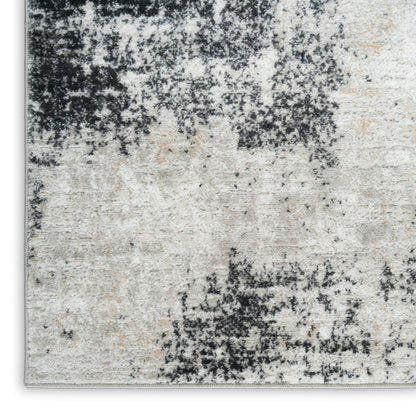 Nourison Home Dekor  Grey Charcoal  Contemporary