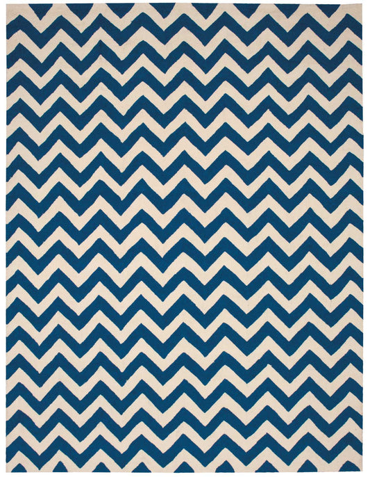 Nourison Home Portico  Navy  Contemporary