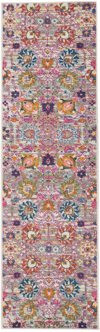 Nourison Home Passion PSN01 Silver Transitional Power-loomed Rugs