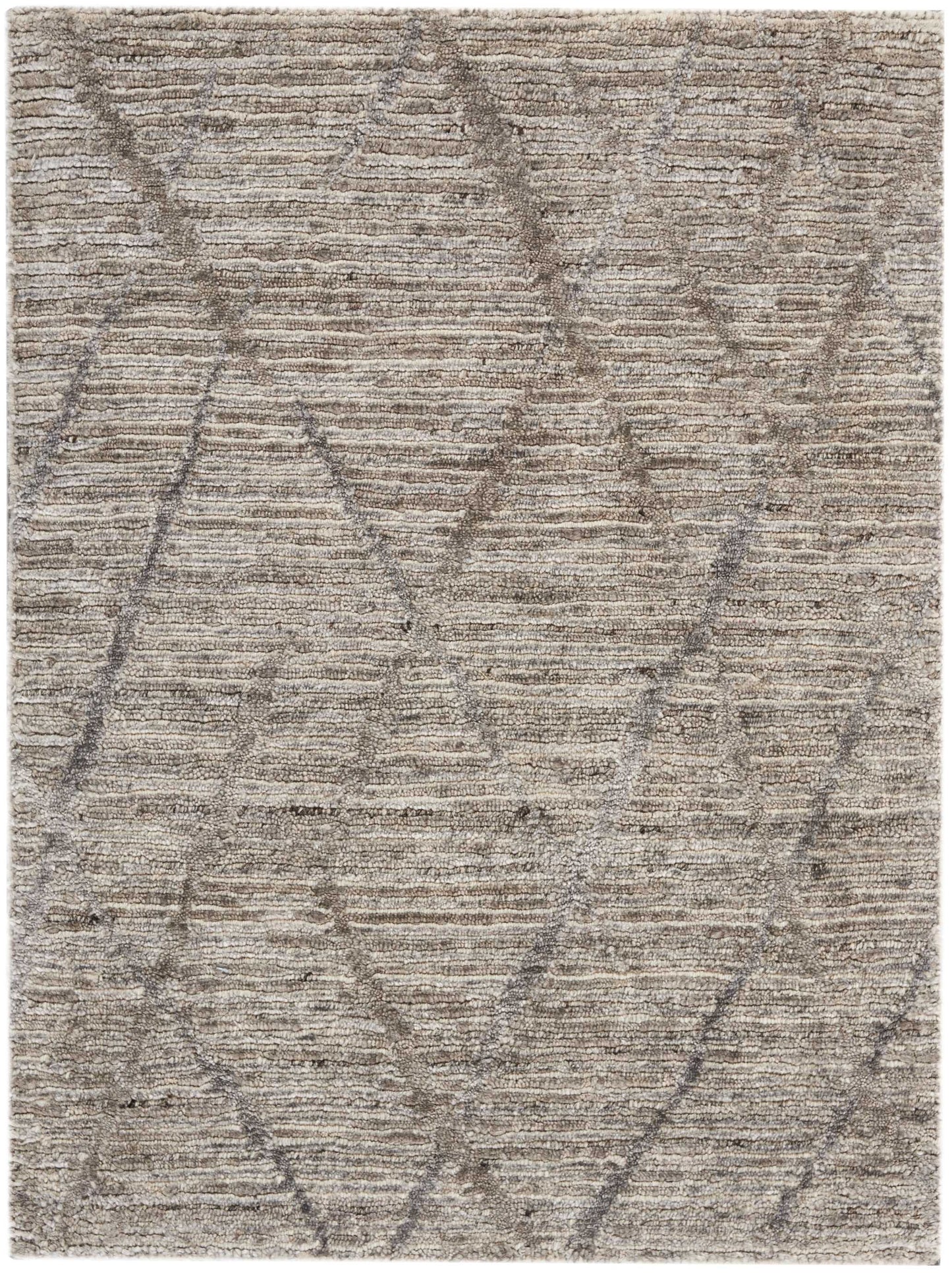 Nourison Home OCEAN OCP02 Ash Contemporary Knotted Rugs