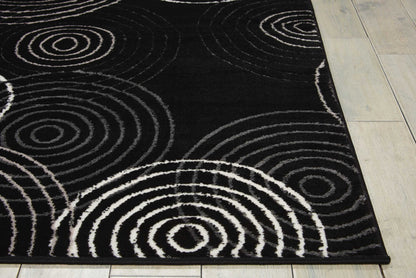 Nourison Home Studio  Black  Contemporary
