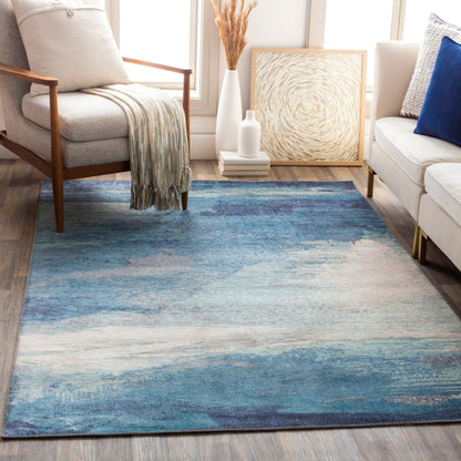 Surya Olivia OLV-2300 Ice Blue Modern  Rug