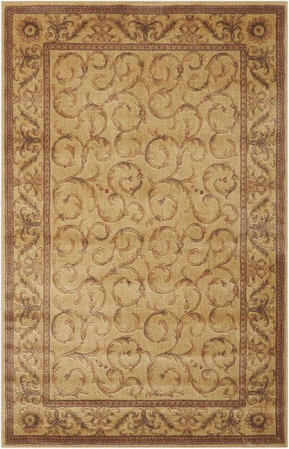 Nourison Home Somerset ST02 Ivory Traditional Power-loomed Rug