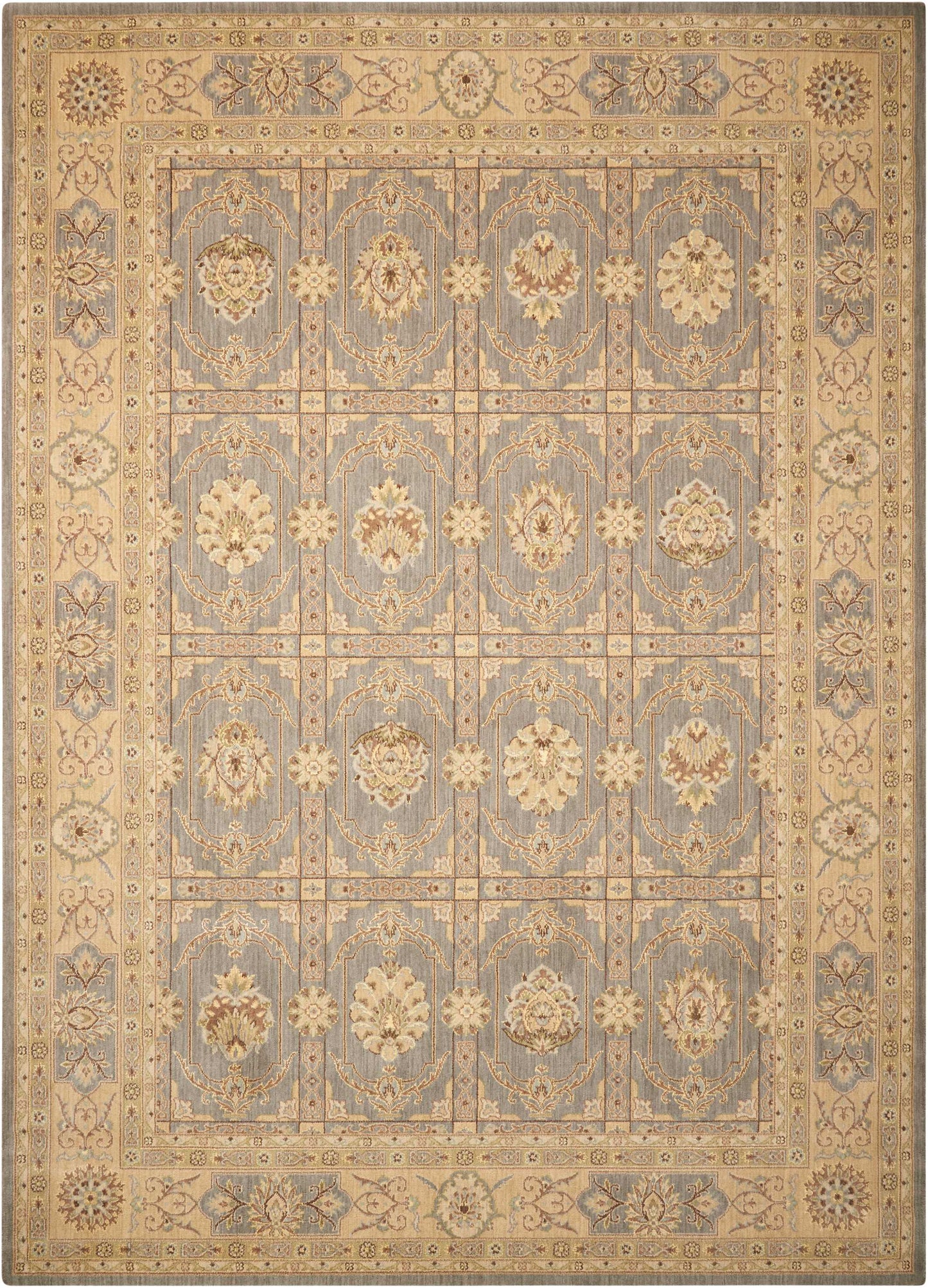 Nourison Home Persian Empire PE23 Slate Traditional Loomed Rug