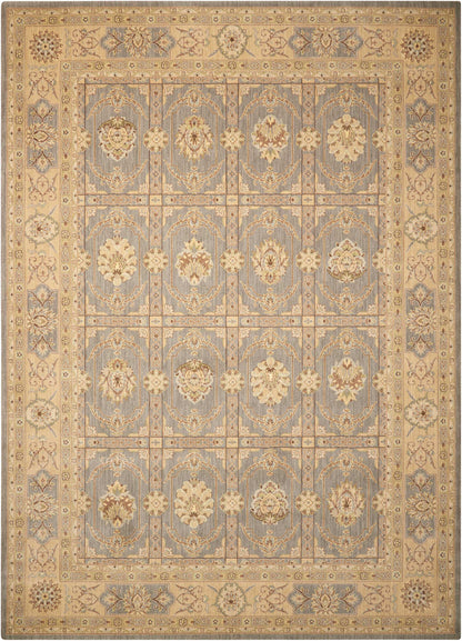 Nourison Home Persian Empire PE23 Slate Traditional Loomed Rug
