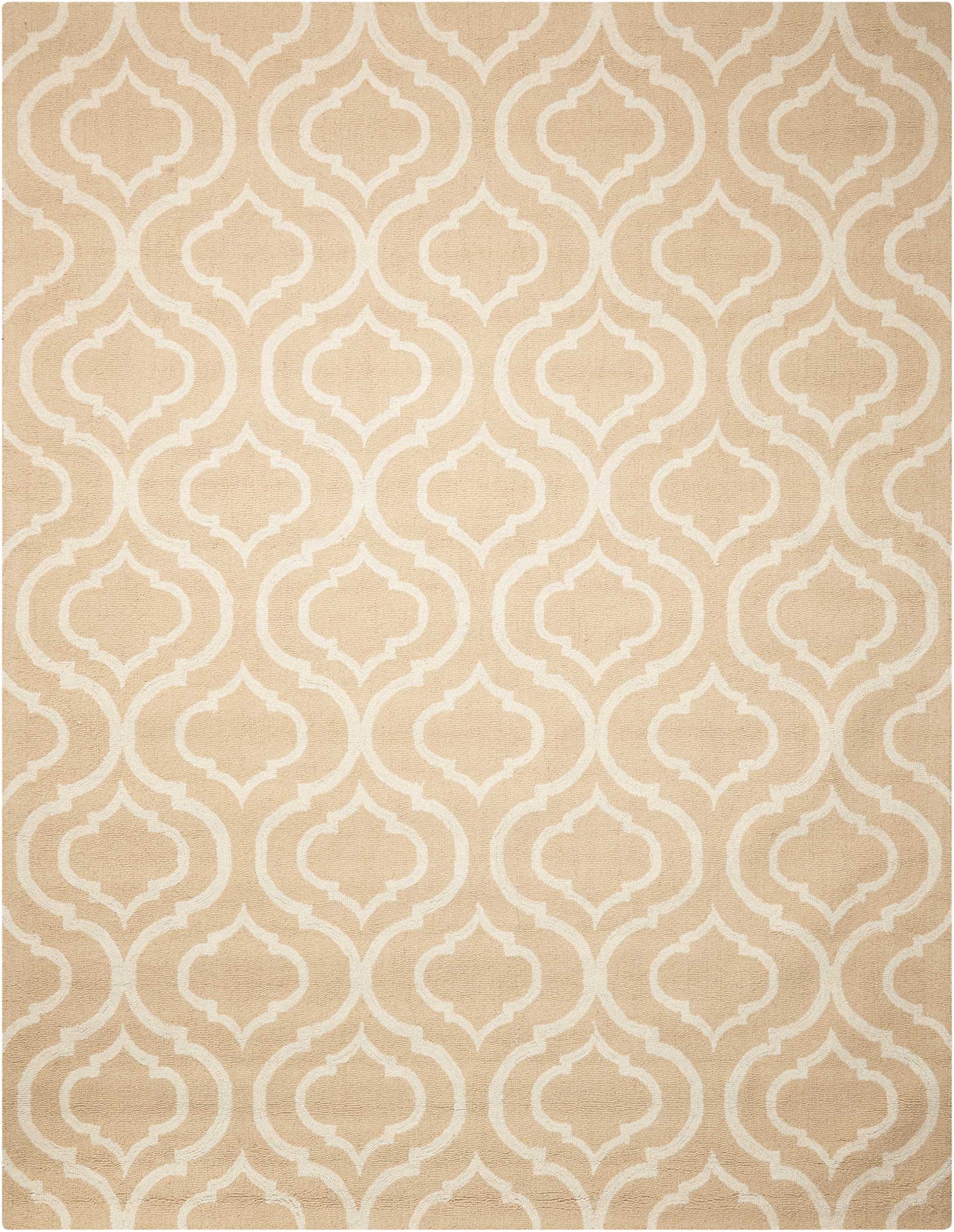 Nourison Home Linear  Beige  Transitional