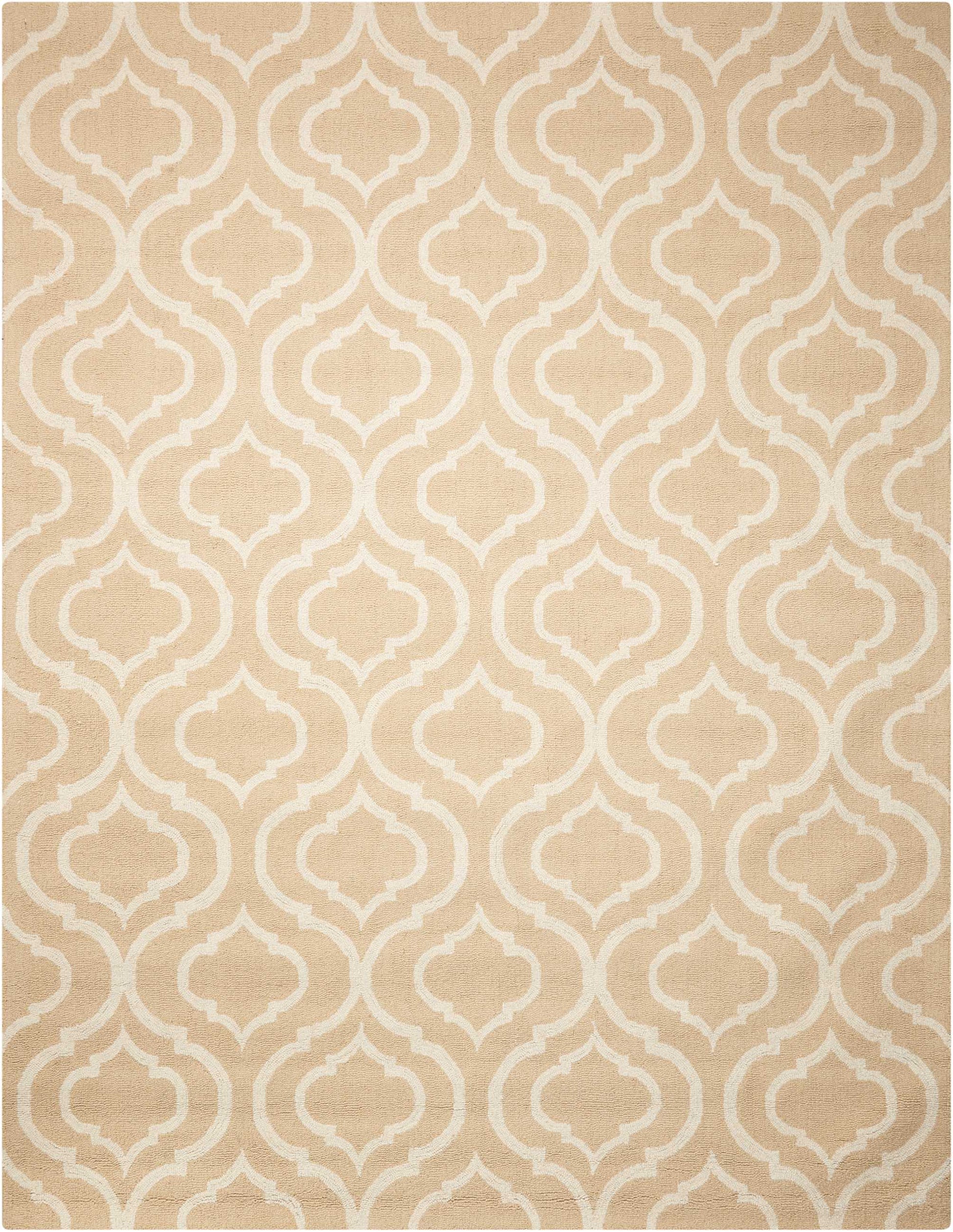 Nourison Home Linear  Beige  Transitional