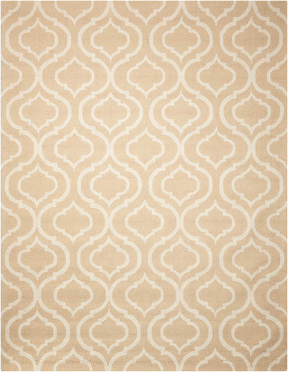 Nourison Home Linear  Beige  Transitional
