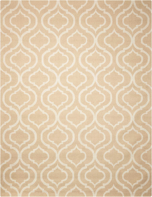 Nourison Home Linear  Beige  Transitional