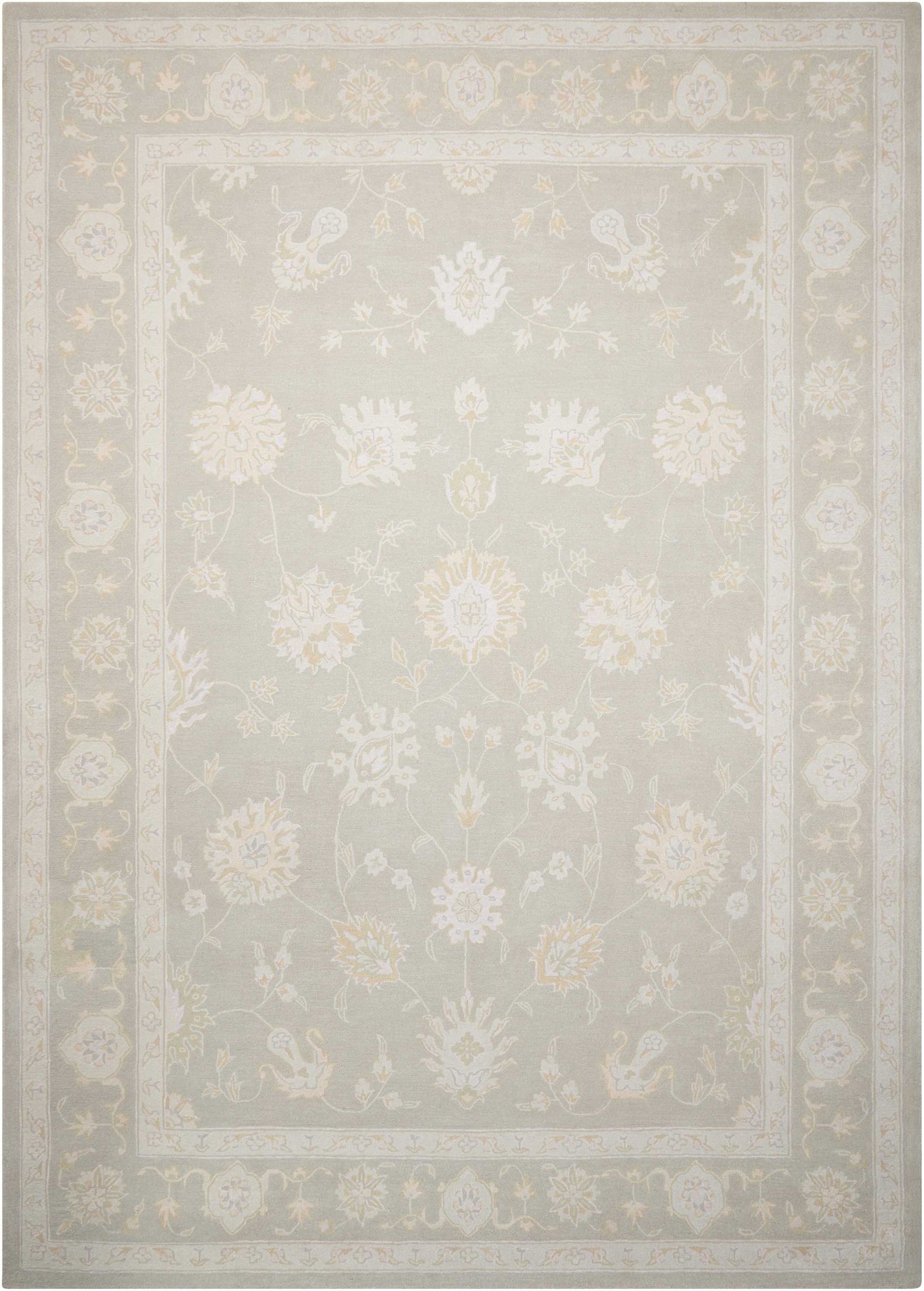 Nourison Home Zephyr  Silver  Traditional