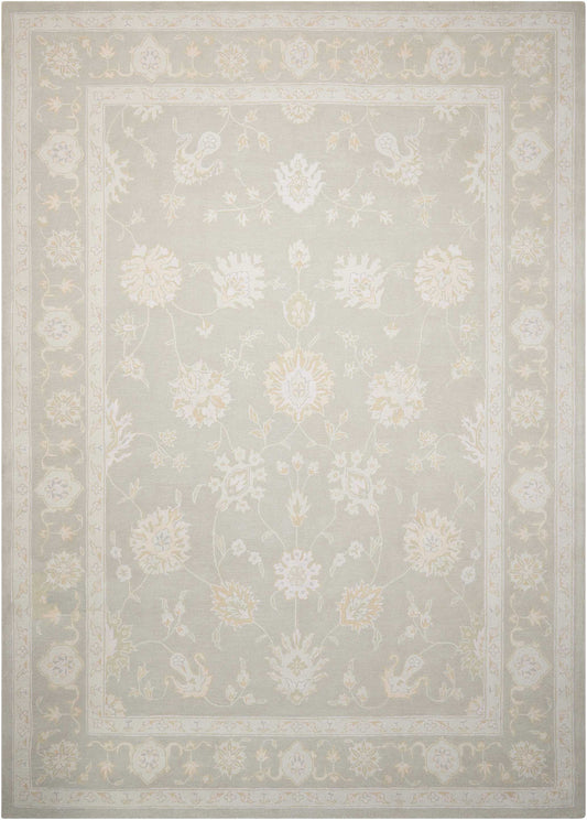 Nourison Home Zephyr  Silver  Traditional