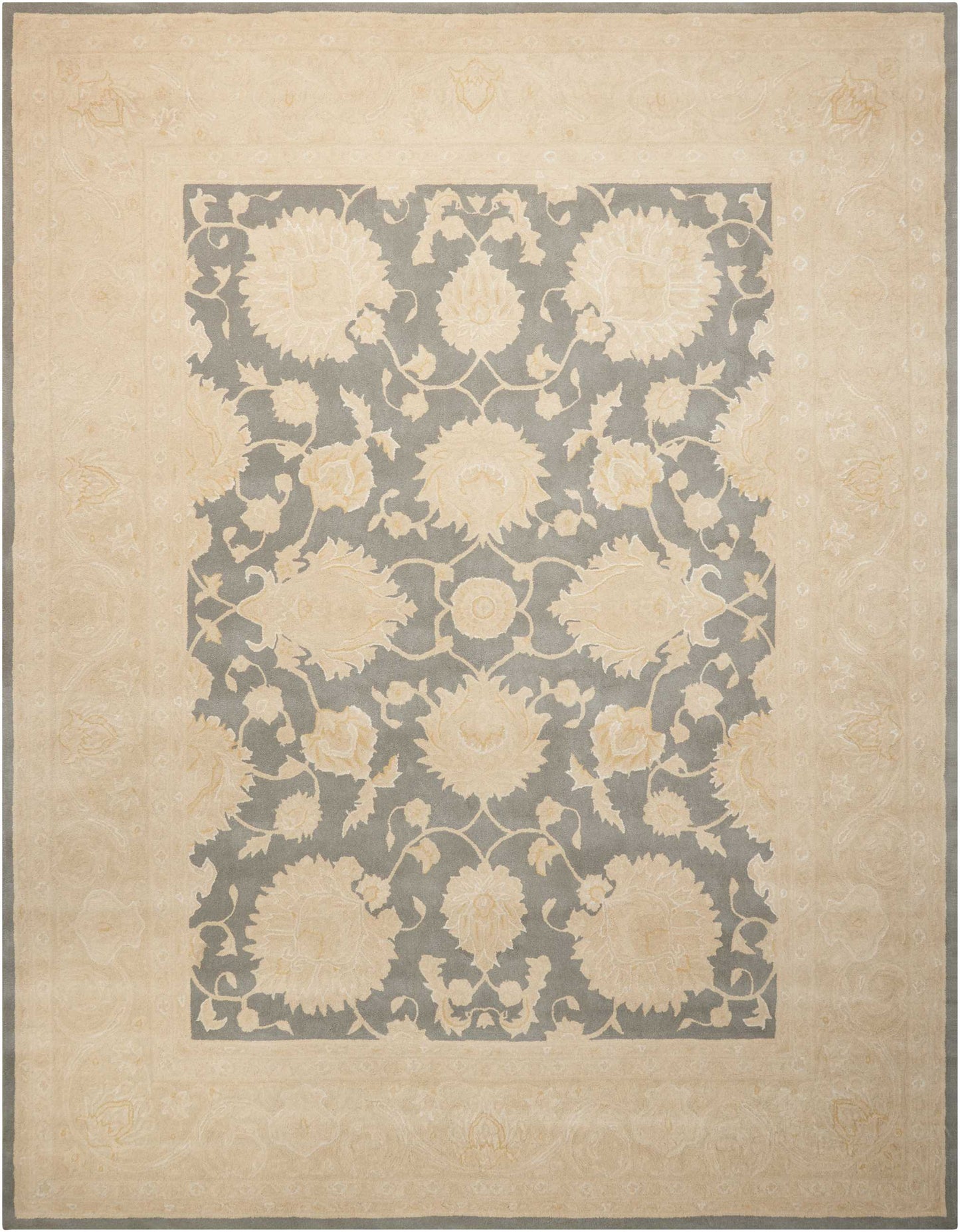 Nourison Home Royal Serenity  Slate  Traditional