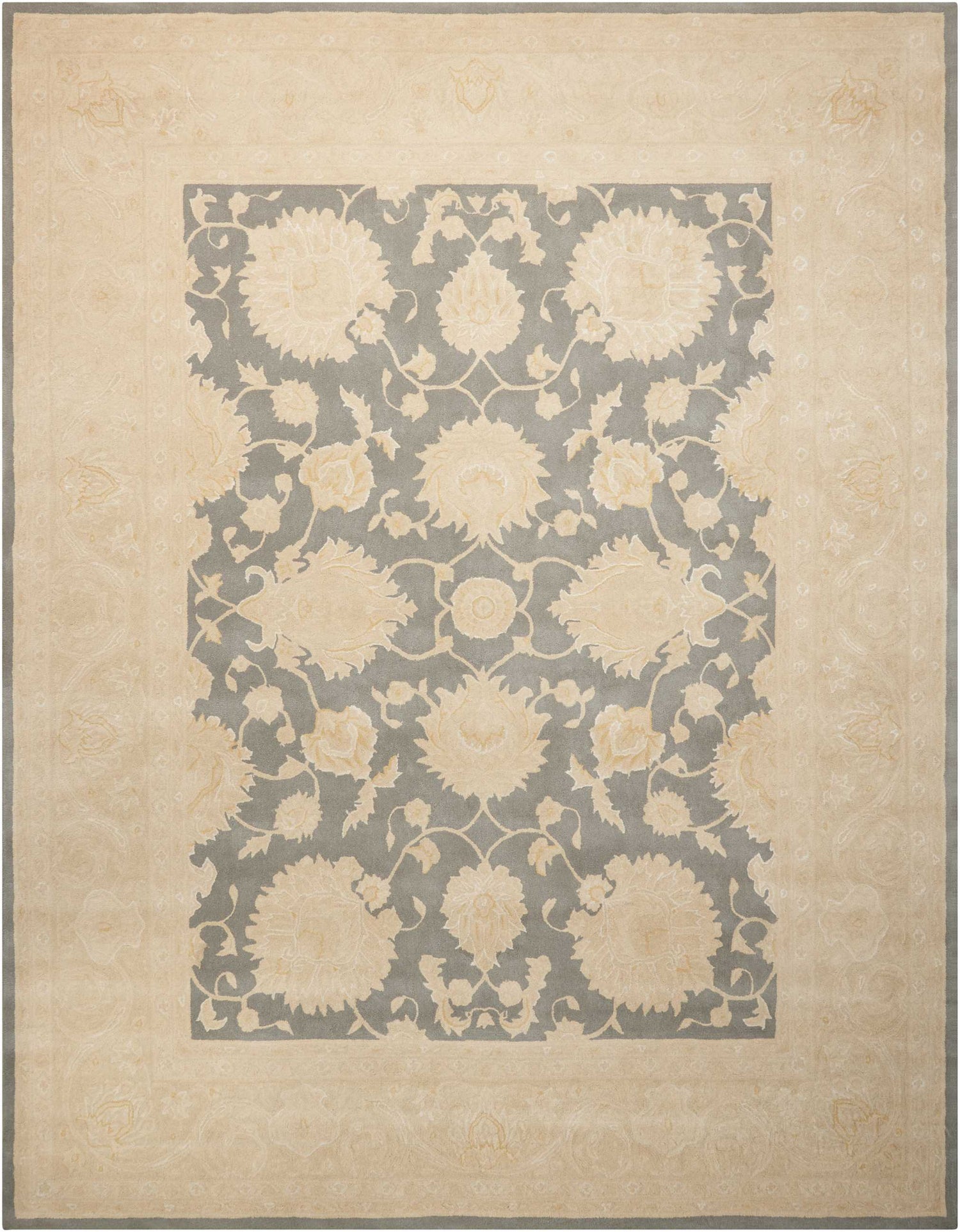 Nourison Home Royal Serenity  Slate  Traditional