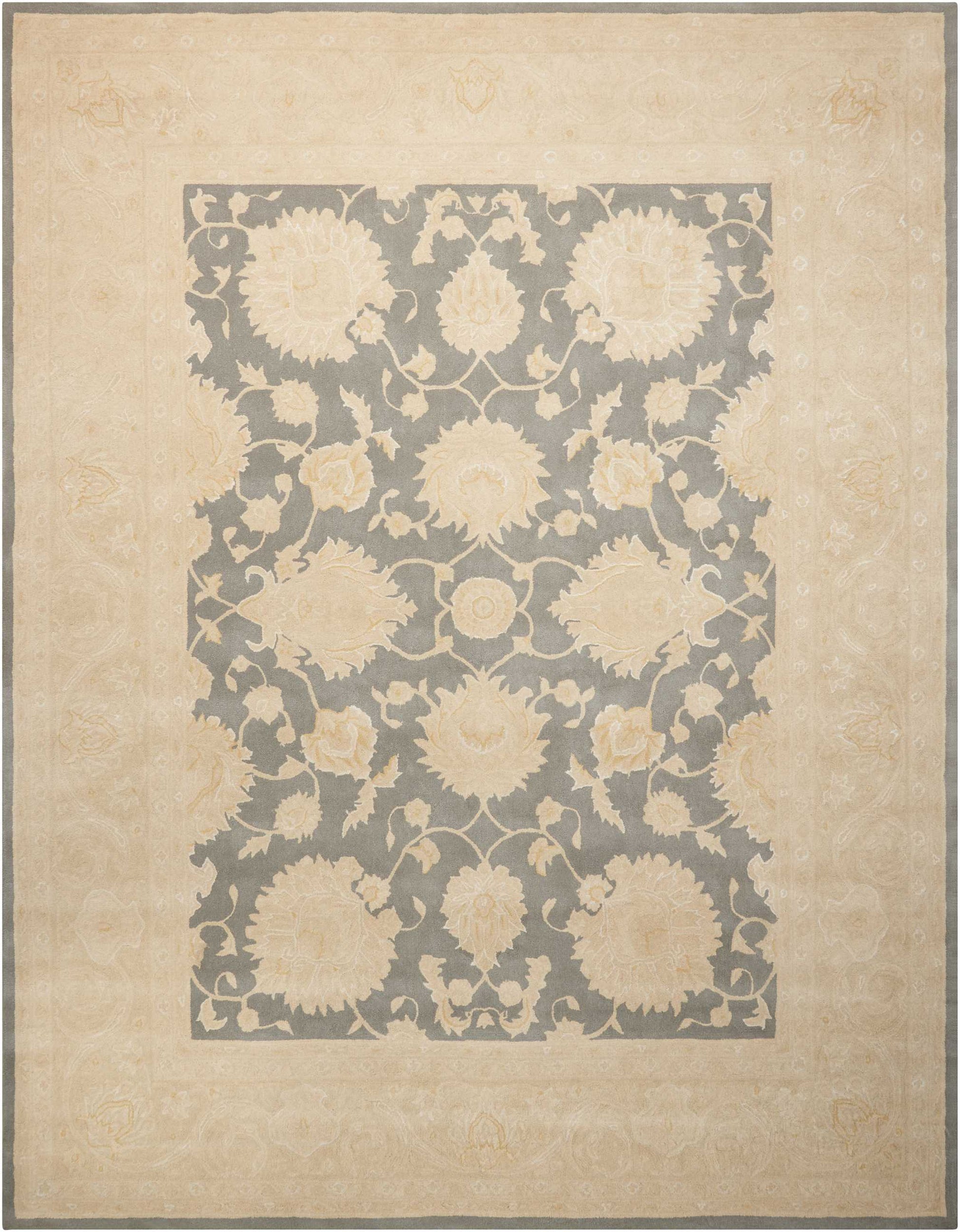 Nourison Home Royal Serenity  Slate  Traditional