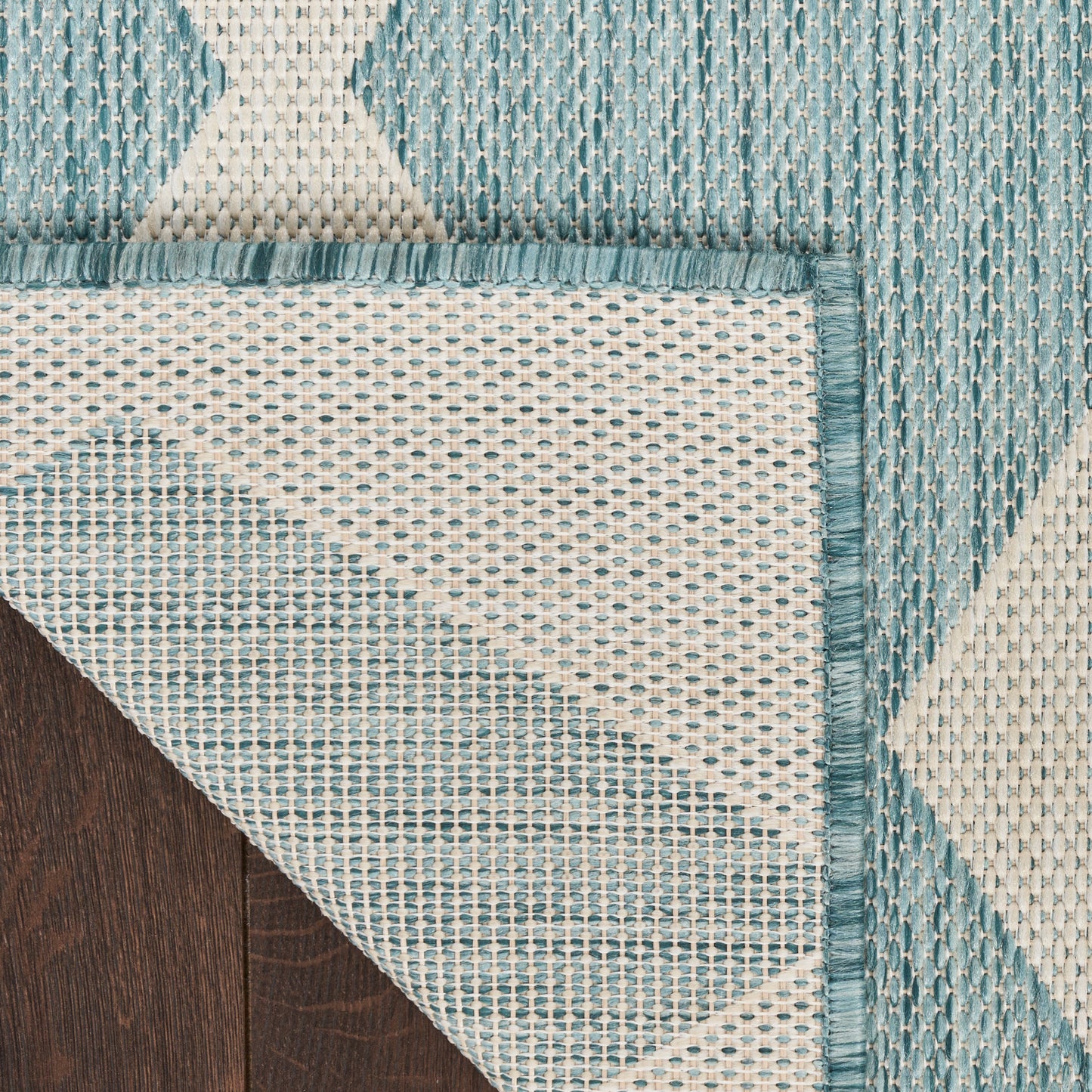 Nourison Home Positano  Aqua  Contemporary