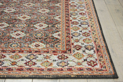 Nourison Home Aria  Grey  Traditional