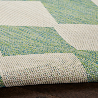 Nourison Home Positano  Blue Green  Contemporary