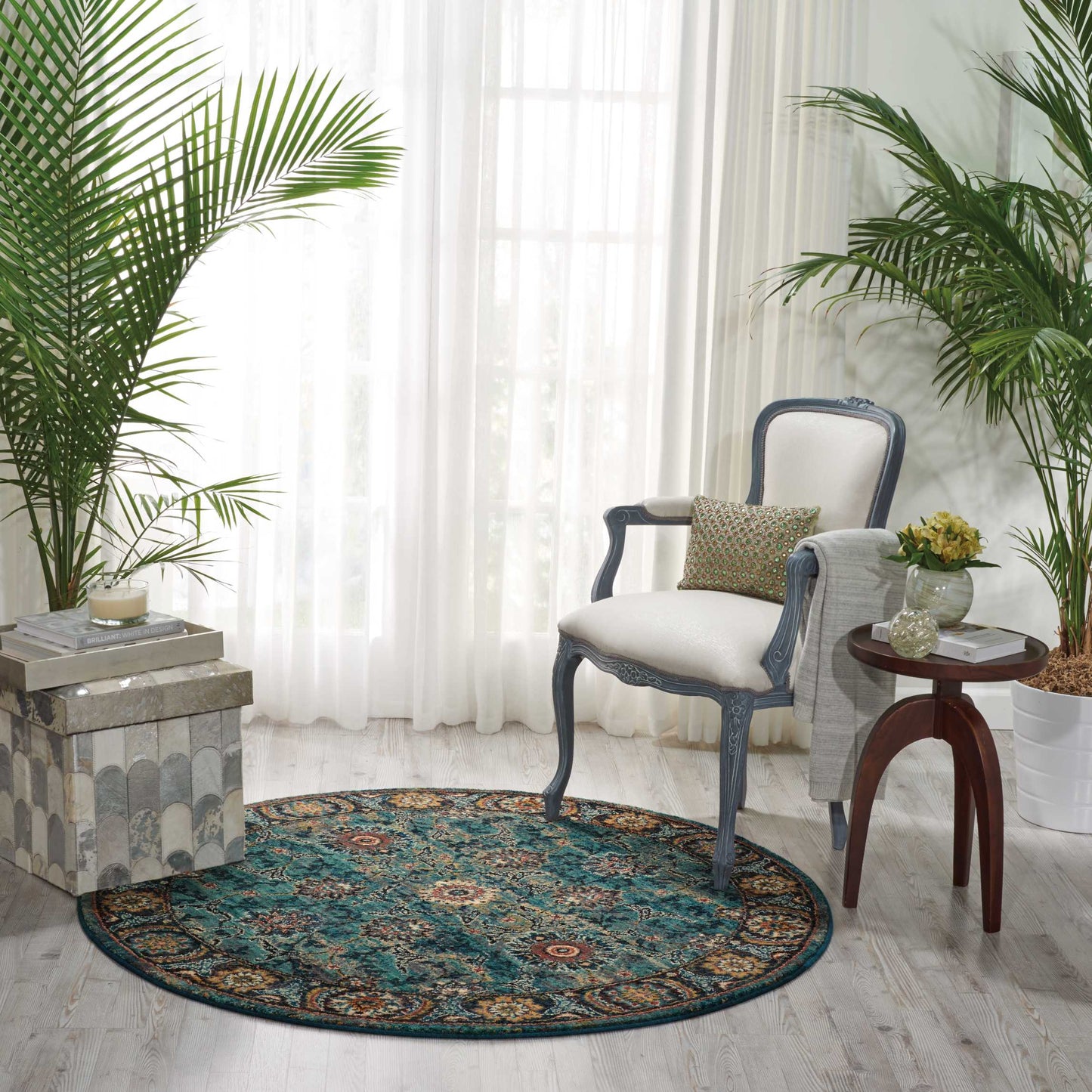 Nourison Home Nourison 2020  Marine  Traditional