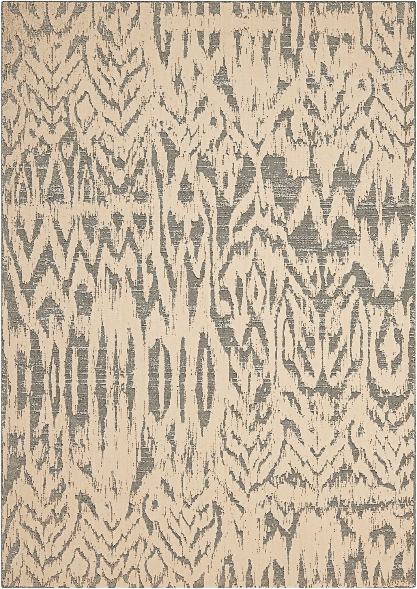 Nourison Home Nepal NEP10 Ivory Grey Transitional Loomed Rug