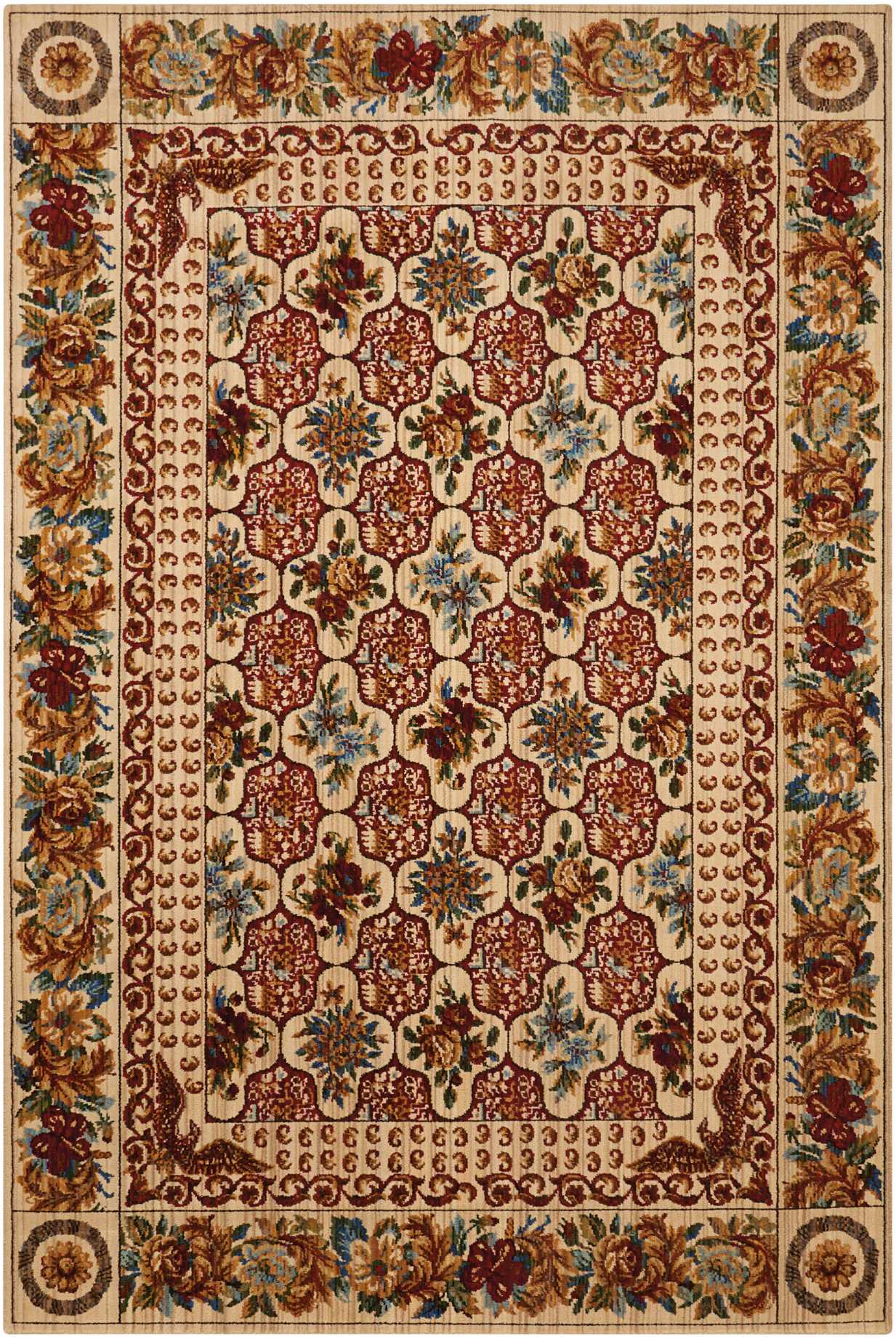 Nourison Home Timeless TML13 Multicolor Traditional Loomed Rug