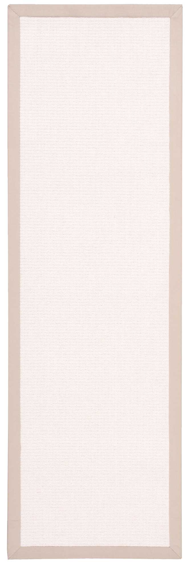 Nourison Home Sisal Soft SSF02 White Contemporary Tufted Rug