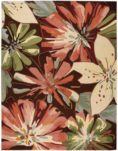 Nourison Home Fantasy  Multicolor  Contemporary