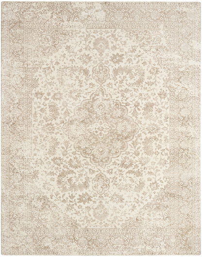 Nourison Home Azalea  Ivory Beige  Traditional