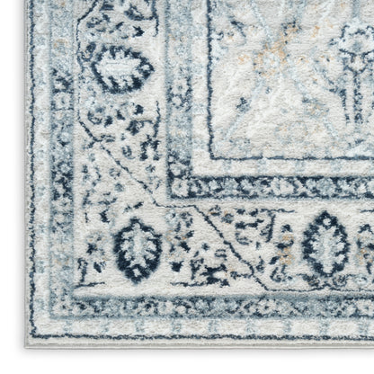 Nourison Home Dekor  Grey Navy  Traditional