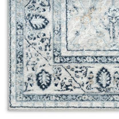 Nourison Home Dekor  Grey Navy  Traditional