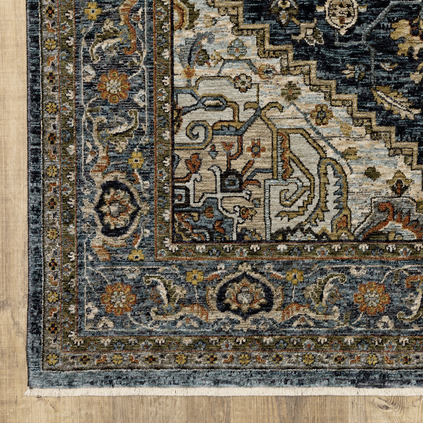 Oriental Weavers Aberdeen  Blue Taupe Traditional
