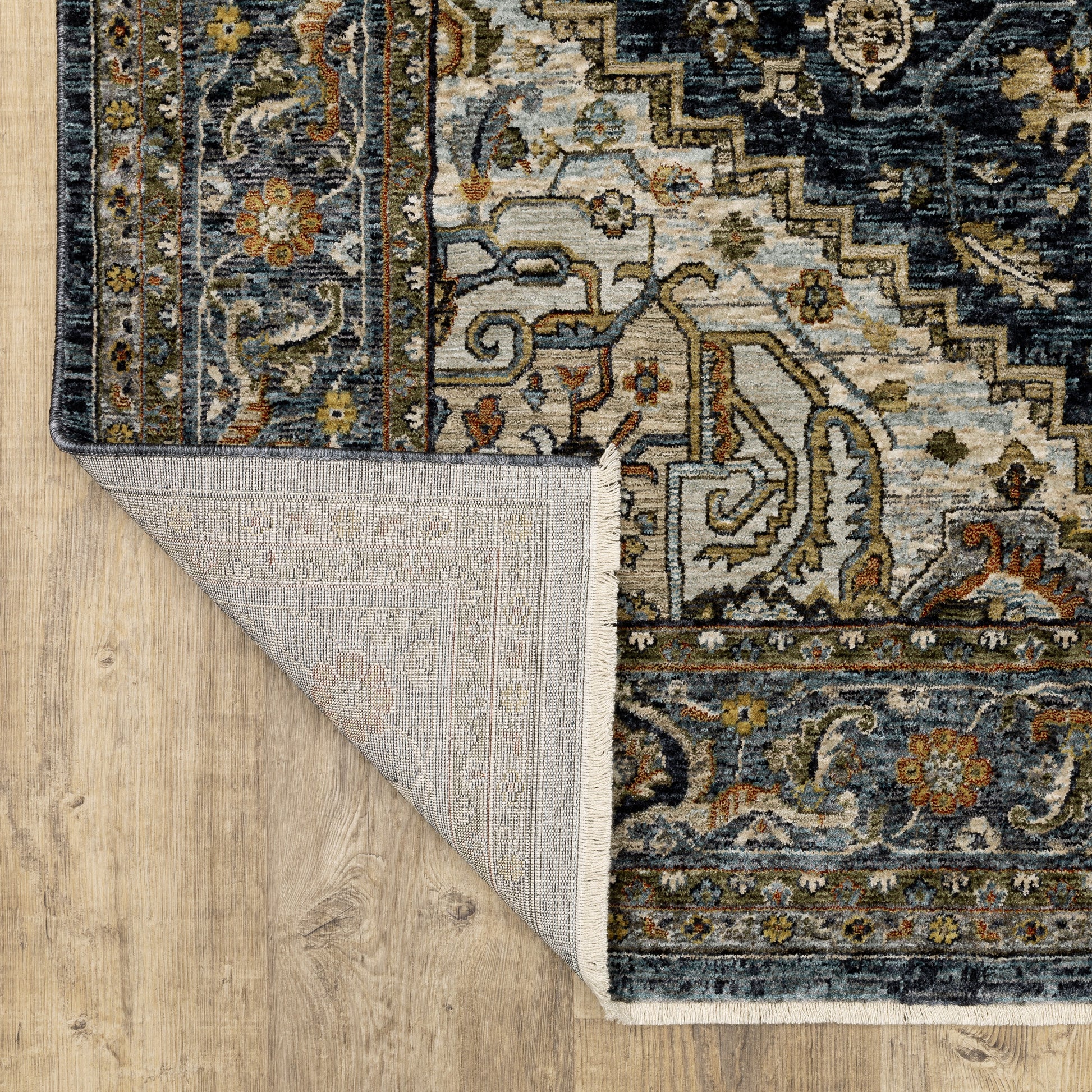 Oriental Weavers Aberdeen  Blue Taupe Traditional
