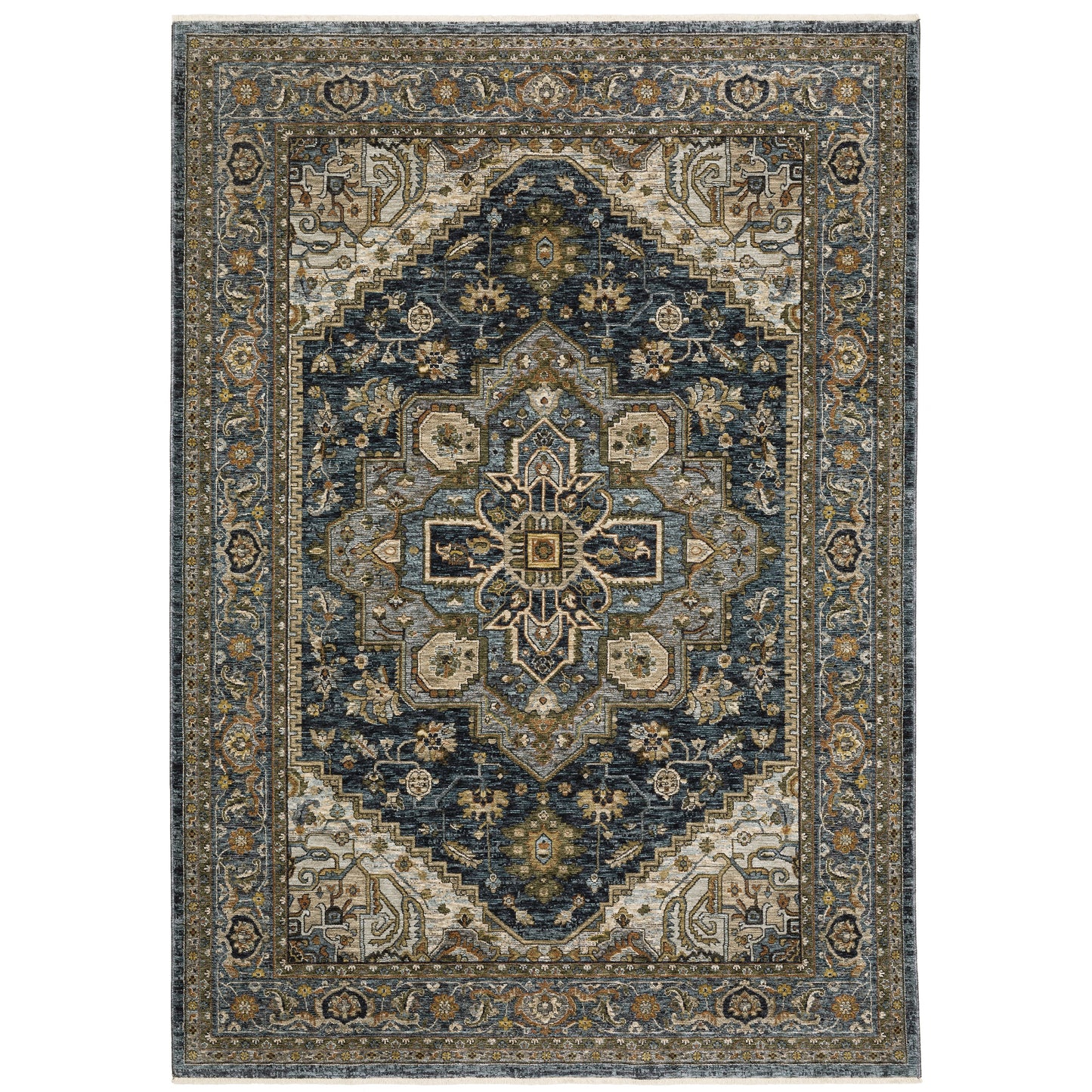 Oriental Weavers Aberdeen  Blue Taupe Traditional