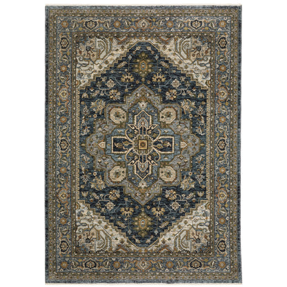 Oriental Weavers Aberdeen  Blue Taupe Traditional