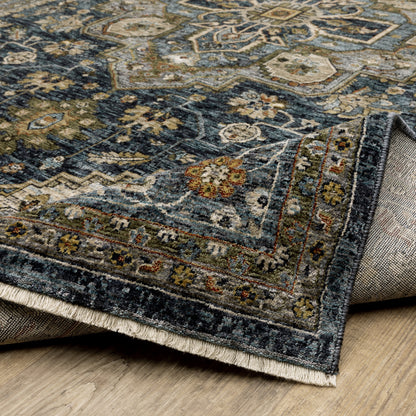 Oriental Weavers Aberdeen  Blue Taupe Traditional