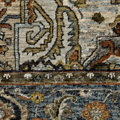 Oriental Weavers Aberdeen  Blue Taupe Traditional