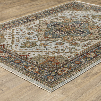 Oriental Weavers Aberdeen  Beige Blue Traditional