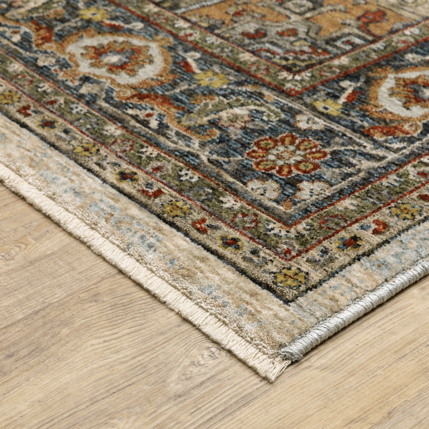 Oriental Weavers Aberdeen  Beige Blue Traditional