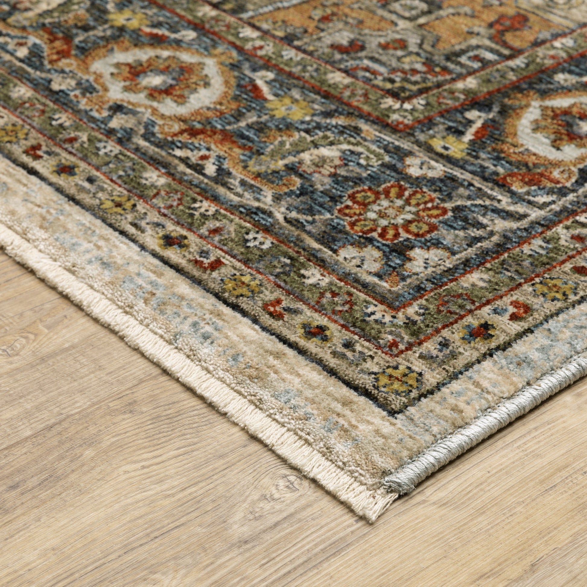 Oriental Weavers Aberdeen  Beige Blue Traditional