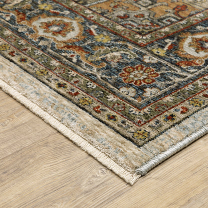 Oriental Weavers Aberdeen  Beige Blue Traditional