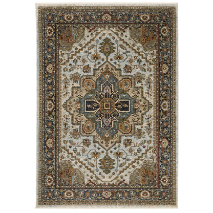 Oriental Weavers Aberdeen  Beige Blue Traditional