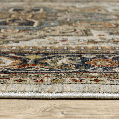 Oriental Weavers Aberdeen  Beige Blue Traditional