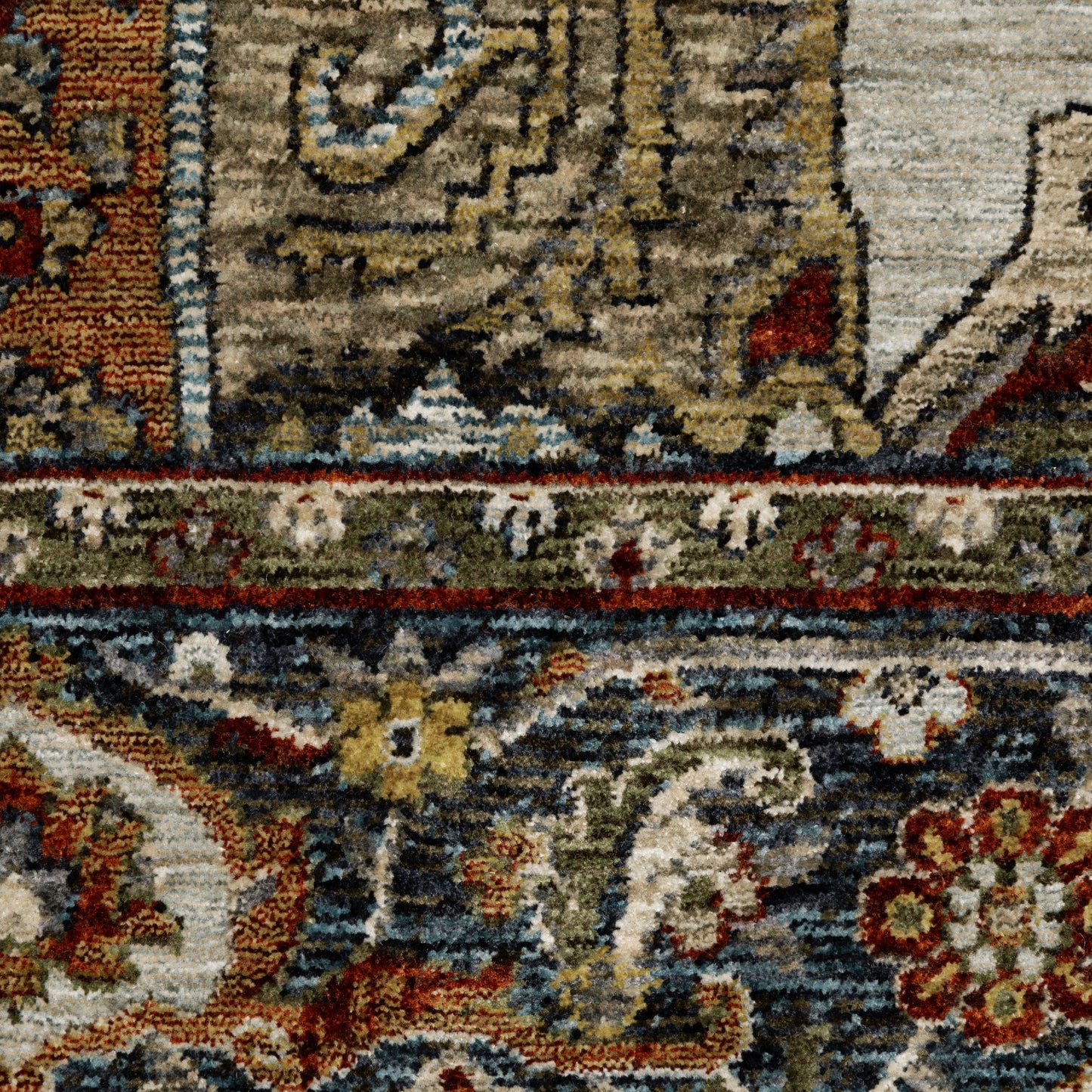 Oriental Weavers Aberdeen  Beige Blue Traditional