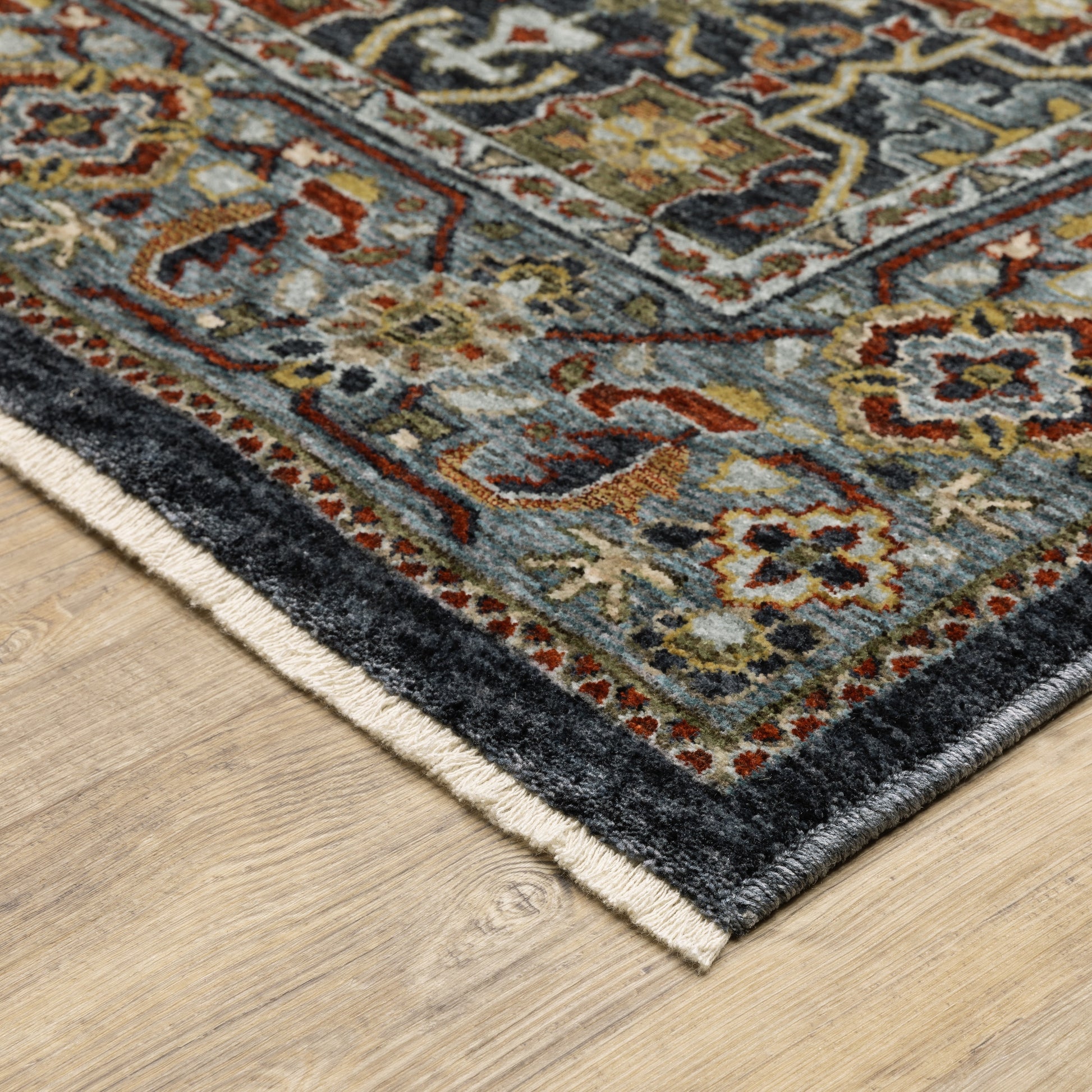 Oriental Weavers Aberdeen  Blue Multi Traditional