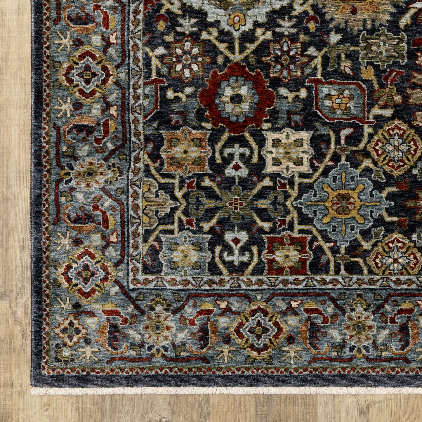 Oriental Weavers Aberdeen  Blue Multi Traditional