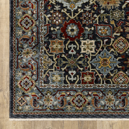 Oriental Weavers Aberdeen  Blue Multi Traditional