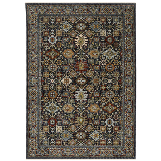 Oriental Weavers Aberdeen  Blue Multi Traditional