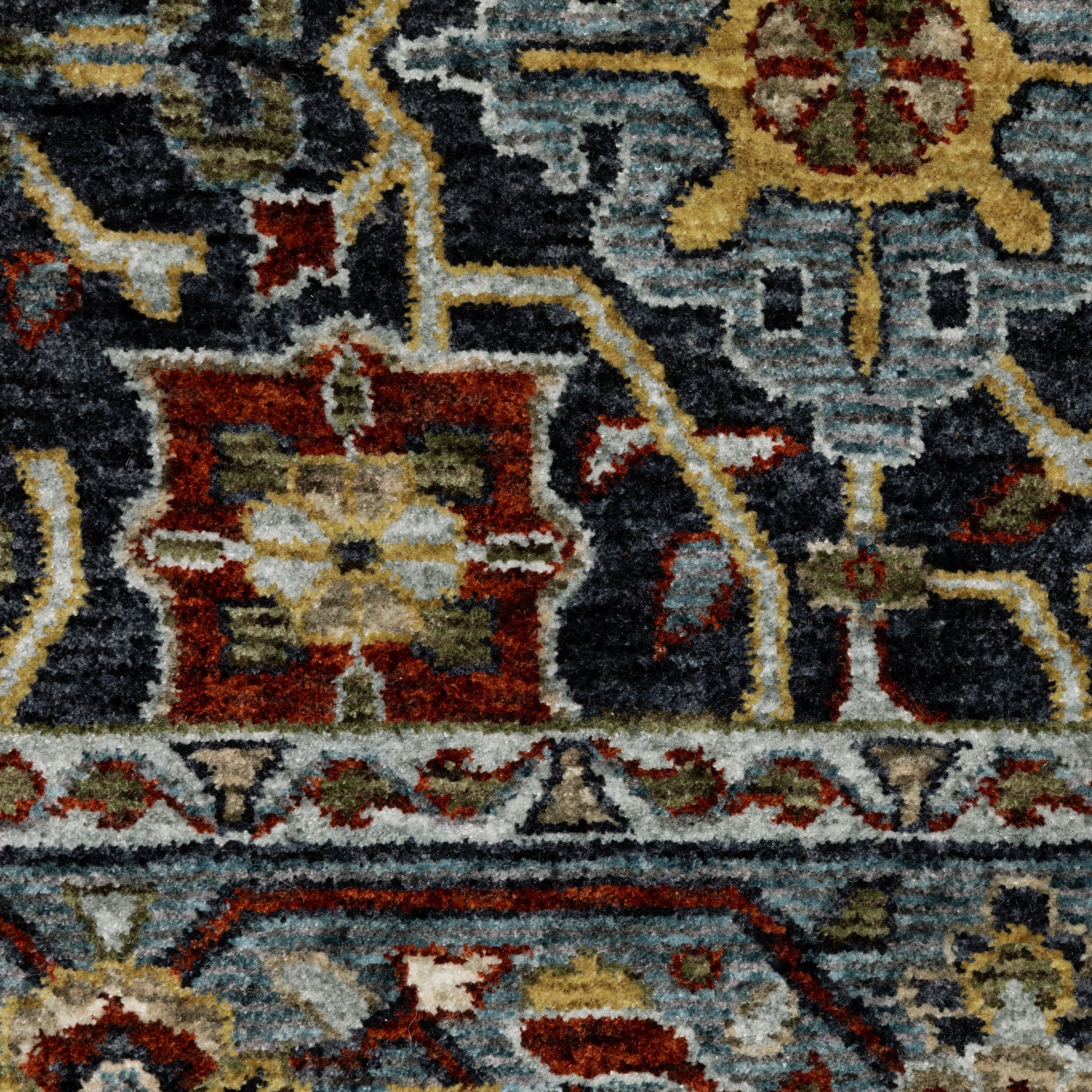 Oriental Weavers Aberdeen  Blue Multi Traditional