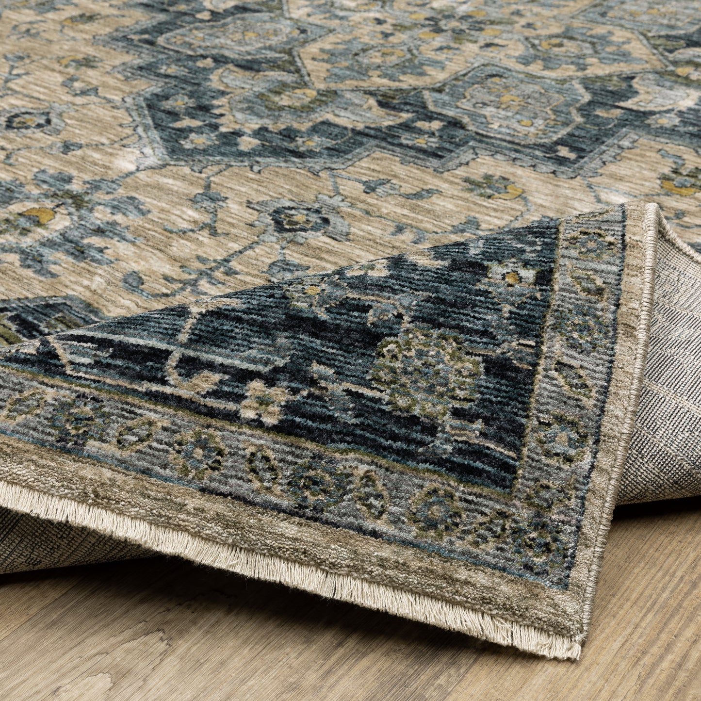 Oriental Weavers Aberdeen  Blue Beige Traditional