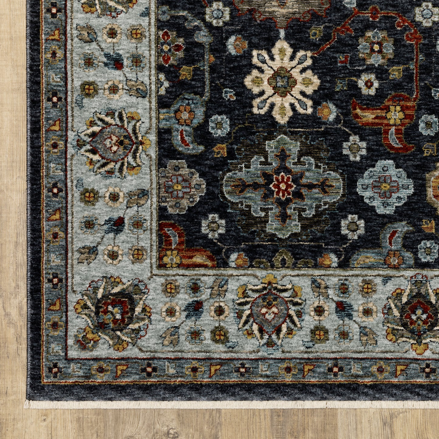 Oriental Weavers Aberdeen  Blue Multi Traditional