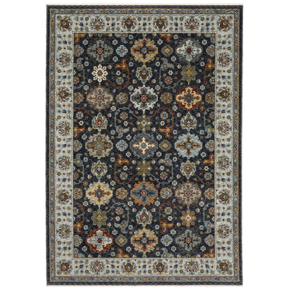 Oriental Weavers Aberdeen  Blue Multi Traditional